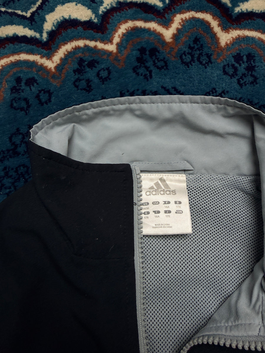 Adidas Black & Grey Track Jacket - M/L