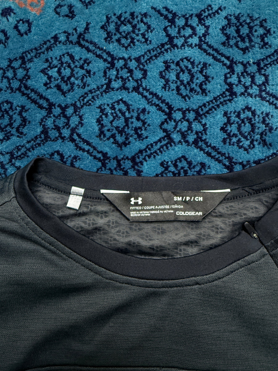 Under Armour Black Nylon Sweatshirt - S