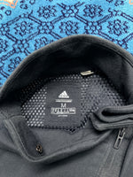 Adidas Black Two Tone Patterned Track Jacket - M