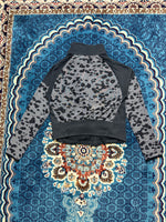 Adidas Black Two Tone Patterned Track Jacket - M