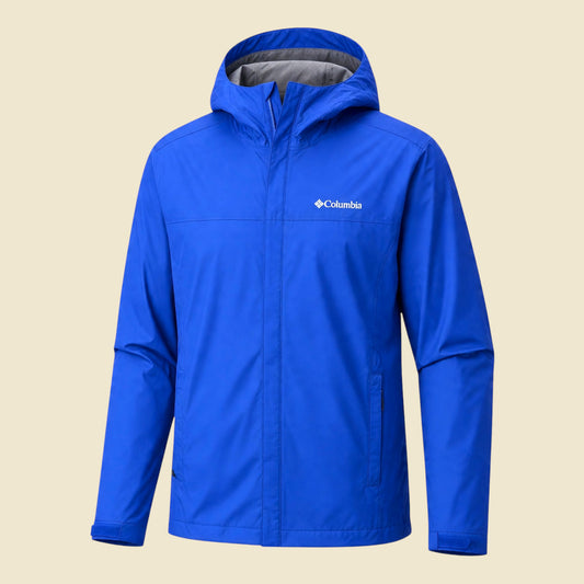 Columbia Blue Hooded Track Jacket - M
