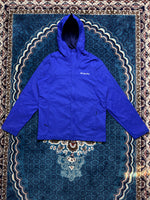 Columbia Blue Hooded Track Jacket - M