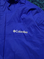 Columbia Blue Hooded Track Jacket - M