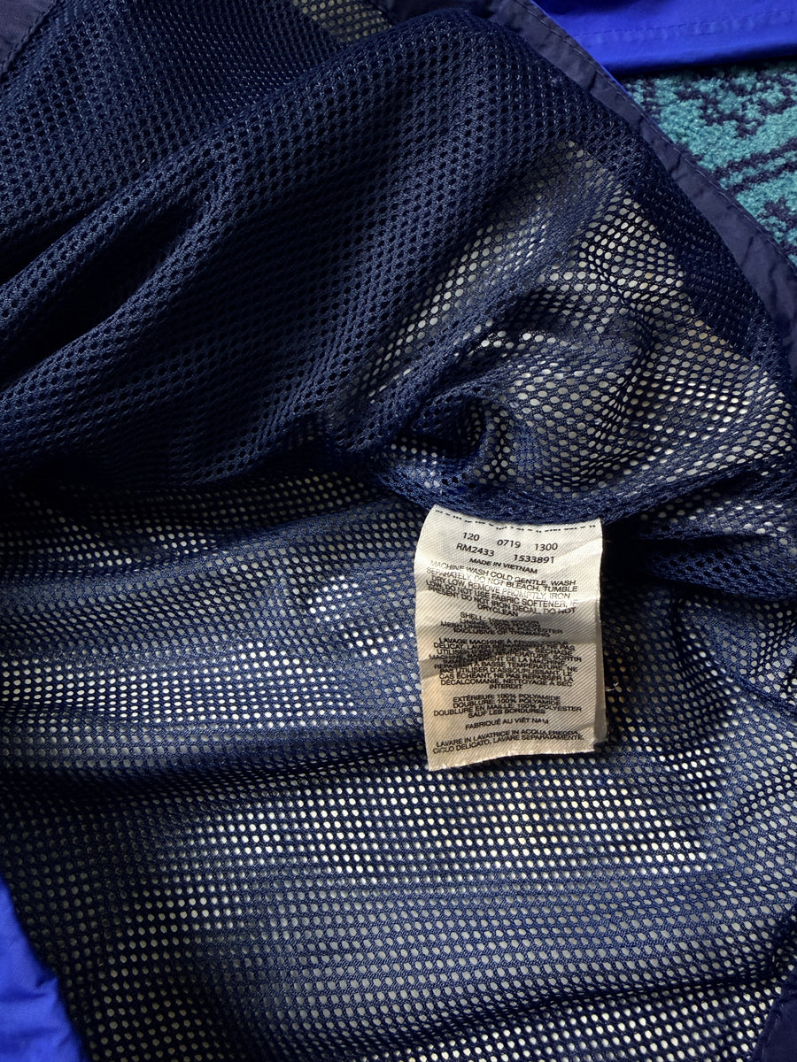 Columbia Blue Hooded Track Jacket - M