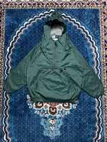 GAP Army Green Hooded Parachute Pullover - S