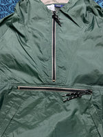 GAP Army Green Hooded Parachute Pullover - S