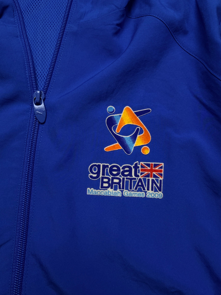Puma Blue Great Britain Sport Jacket - S