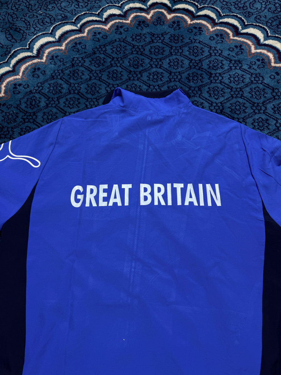 Puma Blue Great Britain Sport Jacket - S