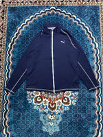 Puma Navy Blue Track Jacket - M