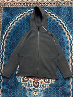 Adidas Dark Grey Hooded Jacket - M