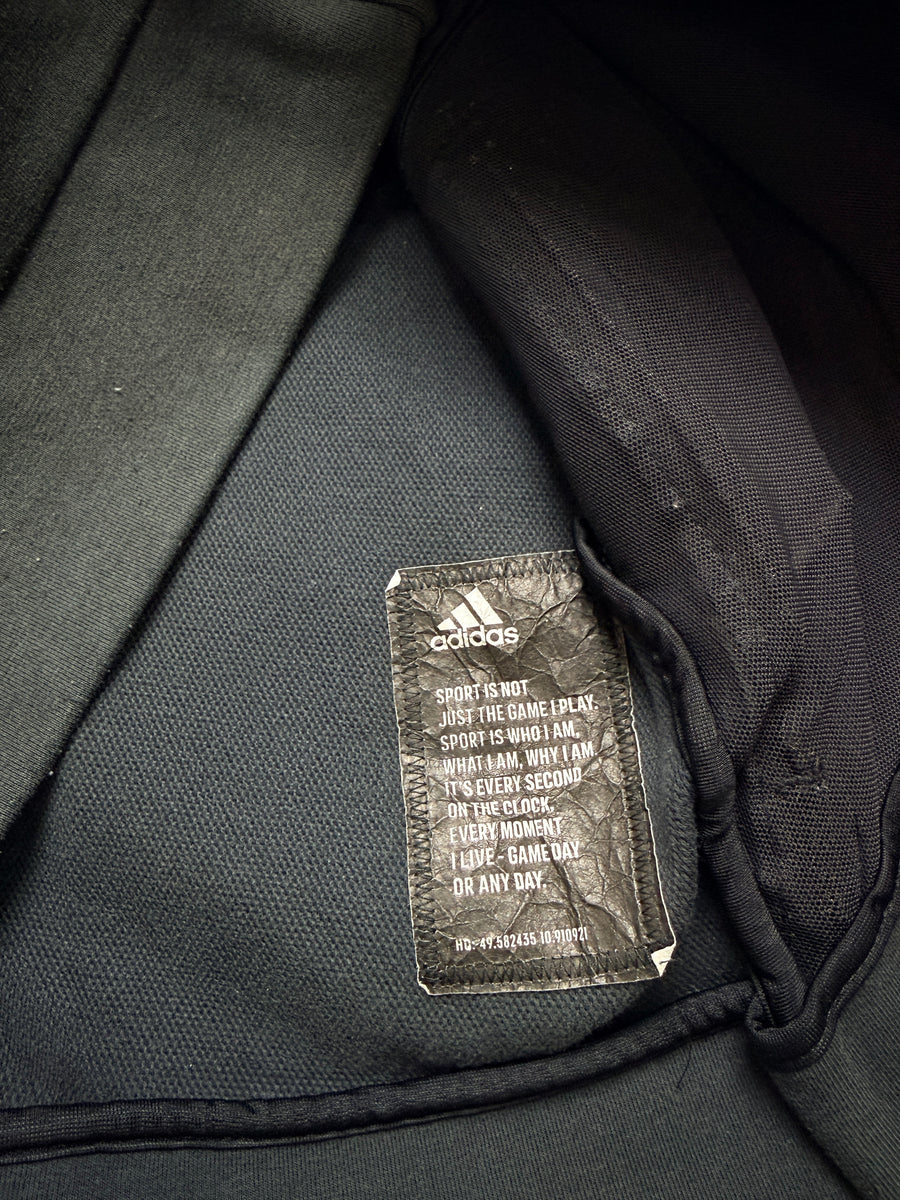 Adidas Dark Grey Hooded Jacket - M