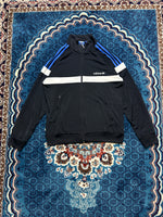 Adidas Black & Blue VTG Track Jacket - M