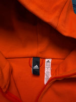Adidas Orange Hooded Track Jacket - S