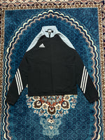 Adidas Grey & Black Vintage Track Jacket - S