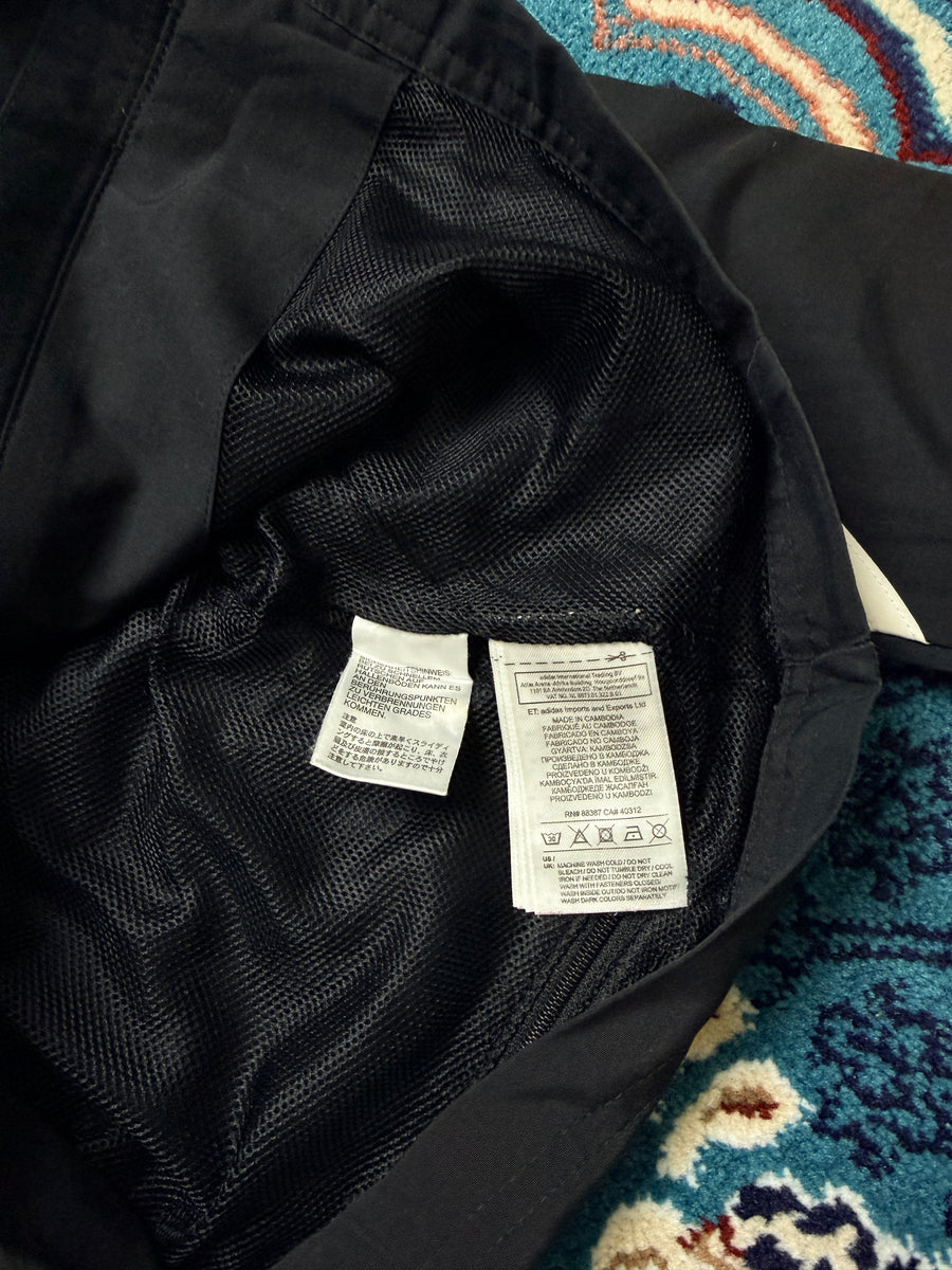 Adidas Grey & Black Vintage Track Jacket - S