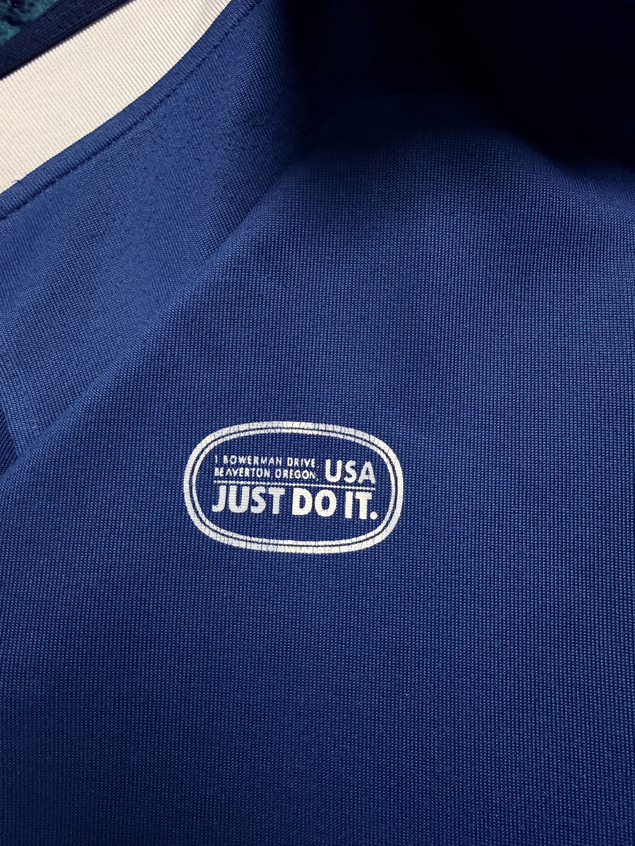 Nike Blue Vintage Sports Jacket - M