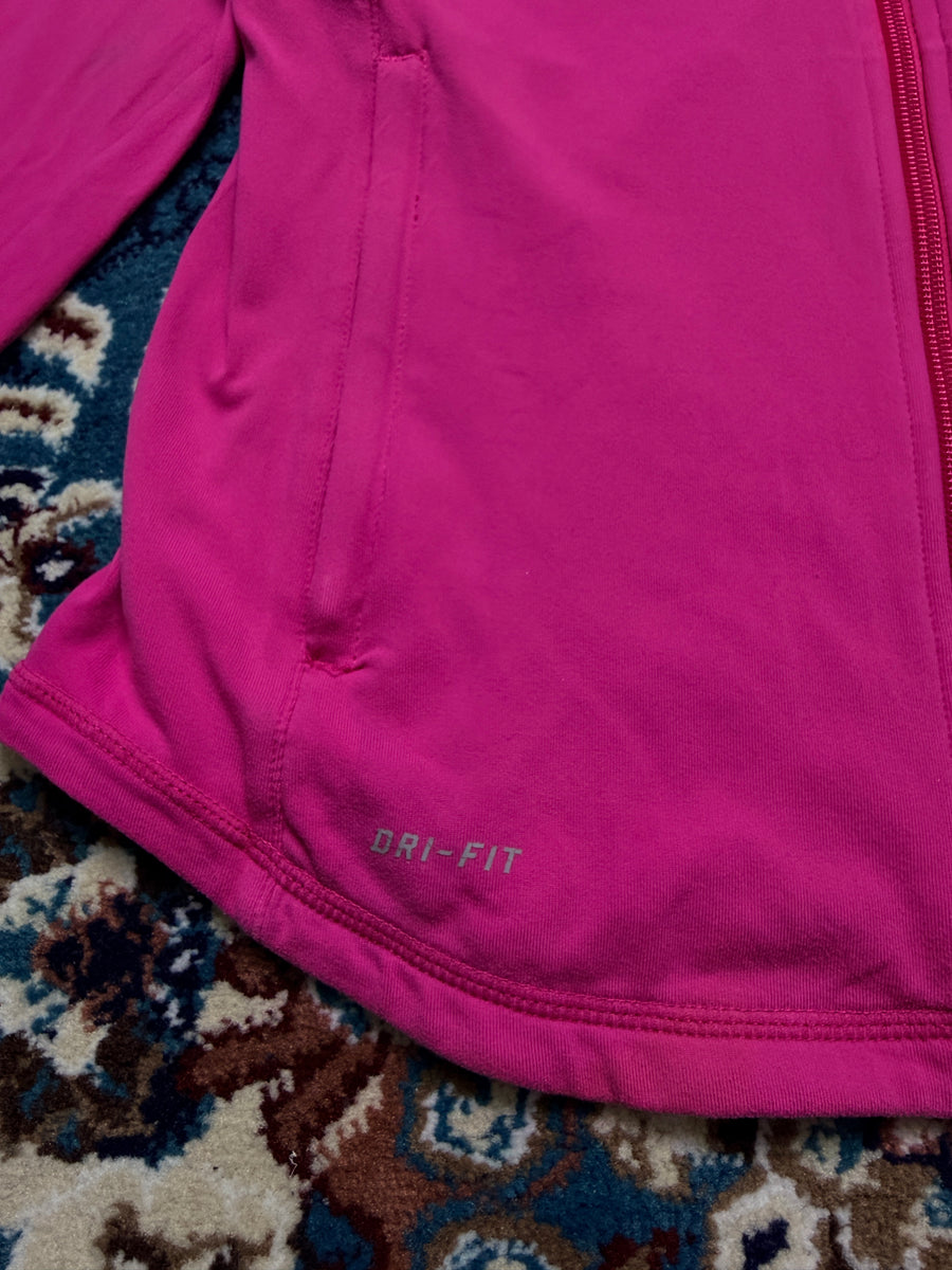Nike Pink Dri Fit Track Jacket - S