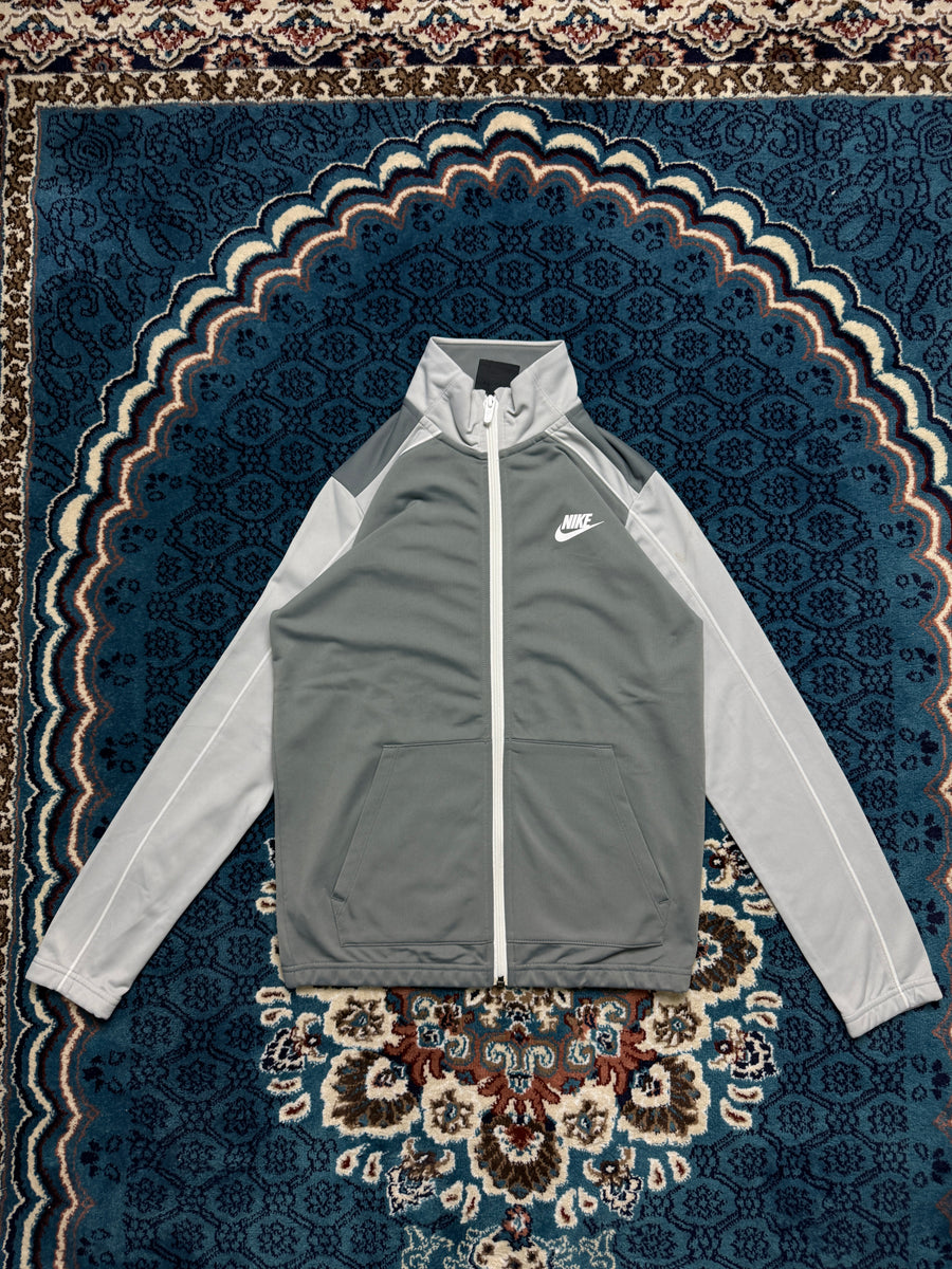 Nike Grey Two Tone Track Jacket - S