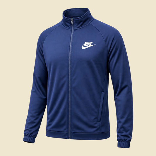 Nike Navy Blue Vintage Track Jacket - M