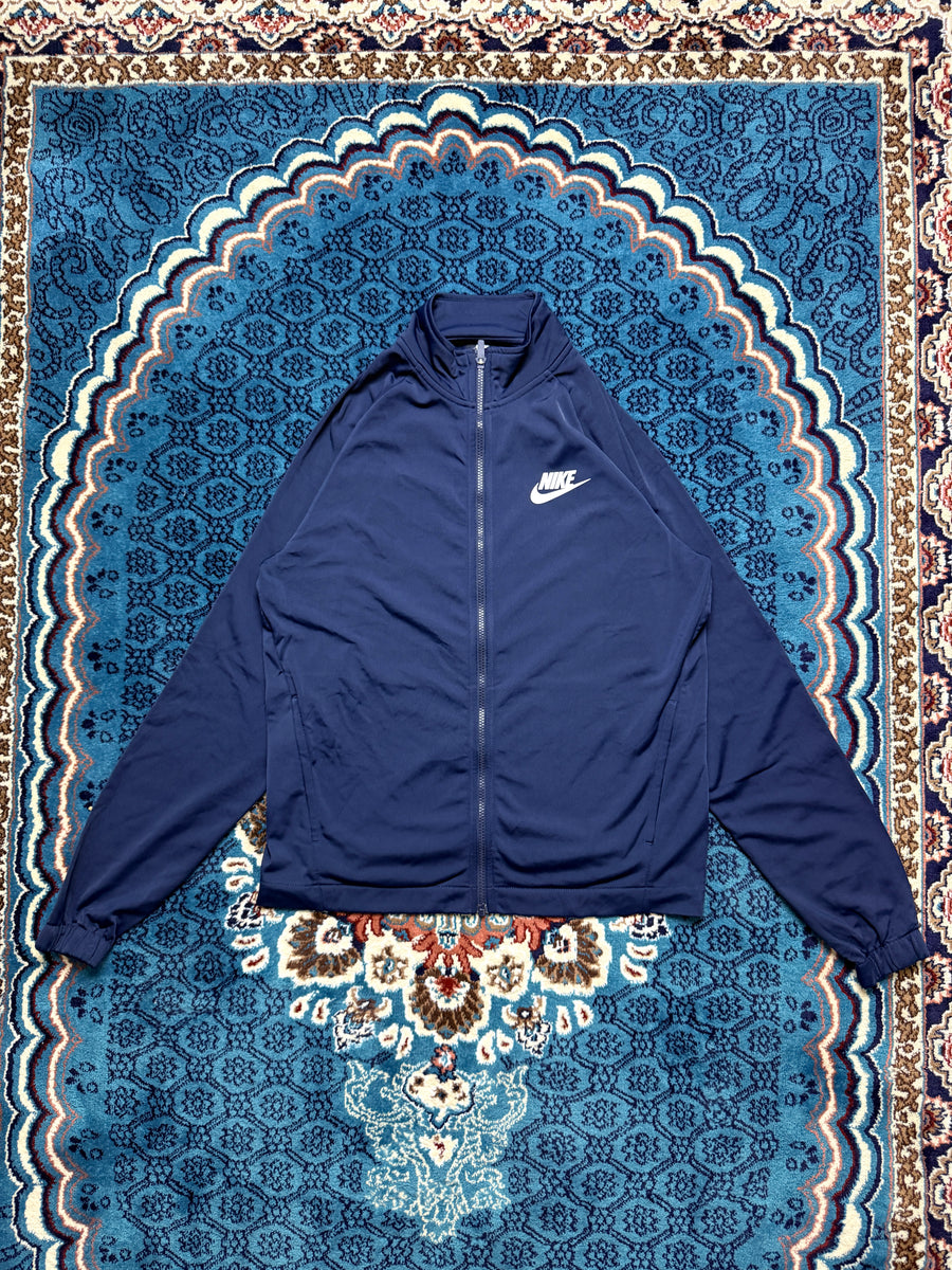 Nike Navy Blue Vintage Track Jacket - M