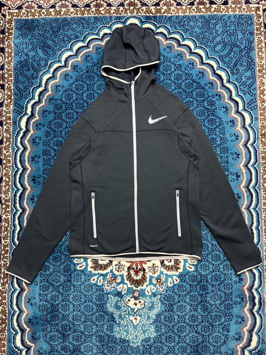 Nike Black Zipper Hoodie - M