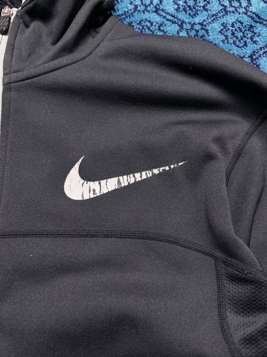 Nike Black Zipper Hoodie - M