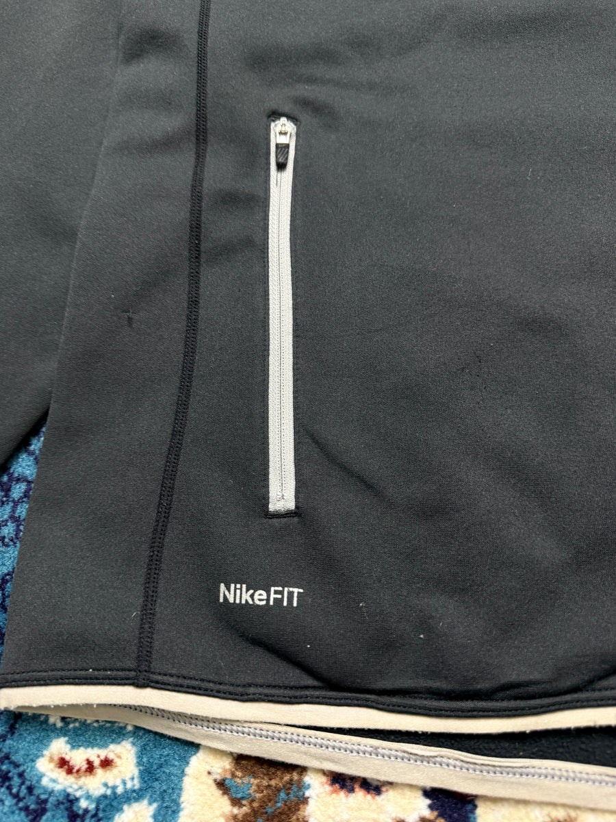 Nike Black Zipper Hoodie - M