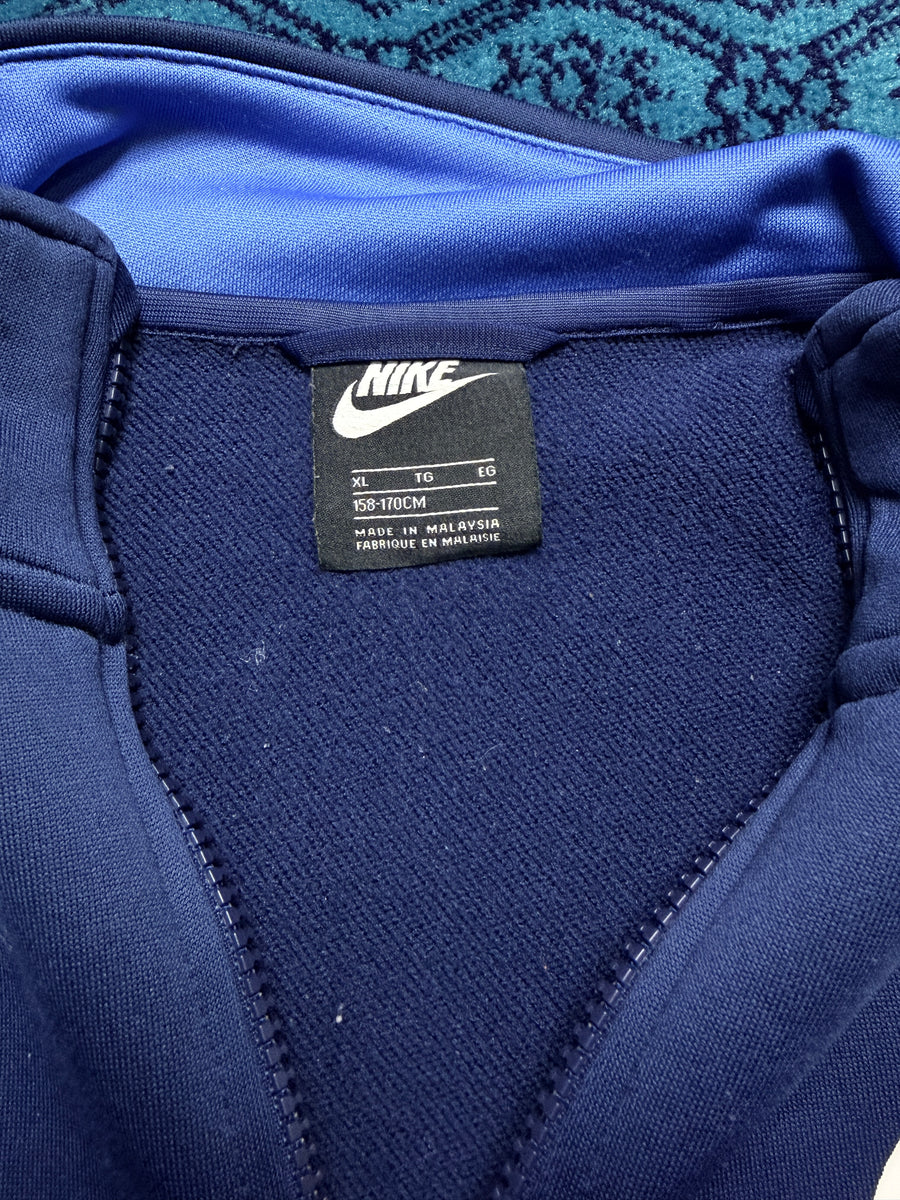 Nike Blue Two Tone Track Jacket - S