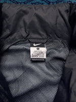 Nike Grey Storm Fit Hooded Parachute Track Jacket - S/M