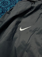 Nike Grey Storm Fit Hooded Parachute Track Jacket - S/M