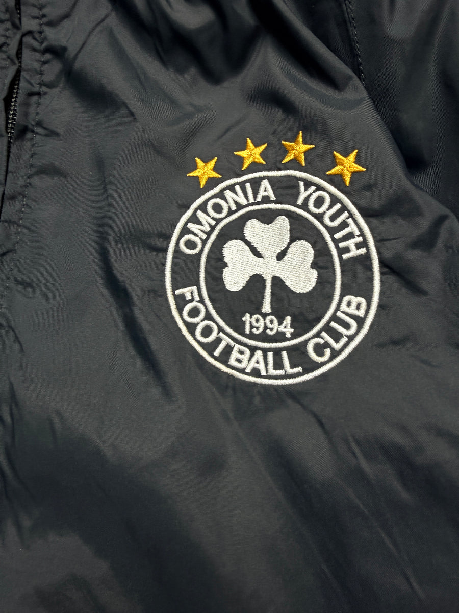 Nike Grey Storm Fit Hooded Parachute Track Jacket - S/M