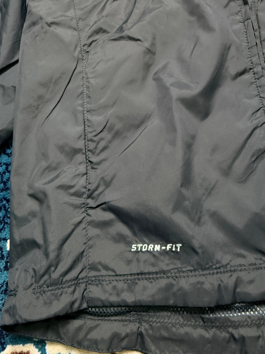 Nike Grey Storm Fit Hooded Parachute Track Jacket - S/M