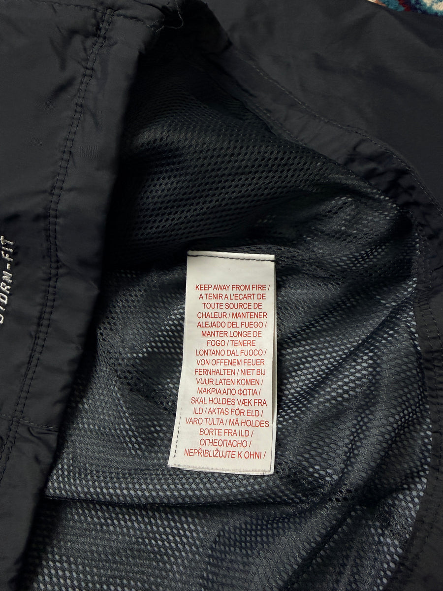 Nike Grey Storm Fit Hooded Parachute Track Jacket - S/M