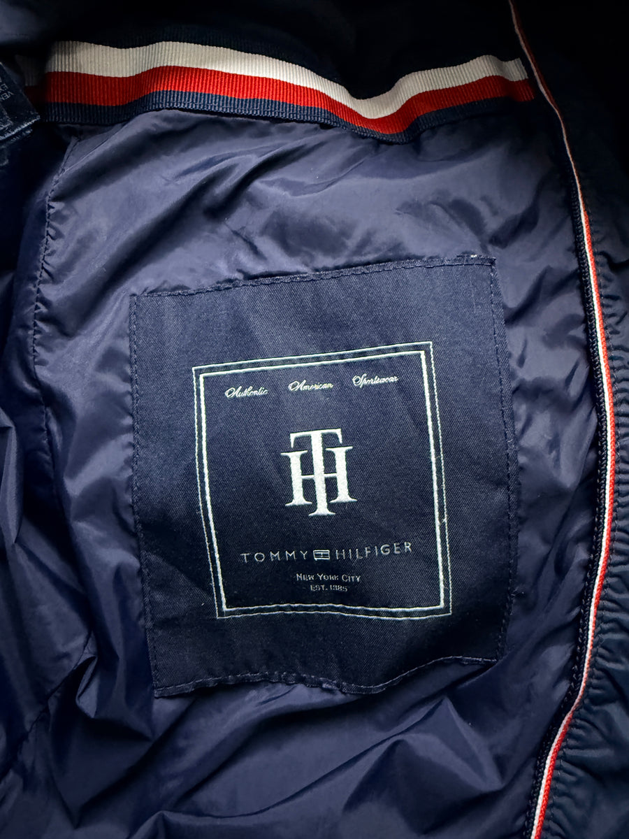 Tommy Hilfiger Navy Blue Puffer Jacket - L