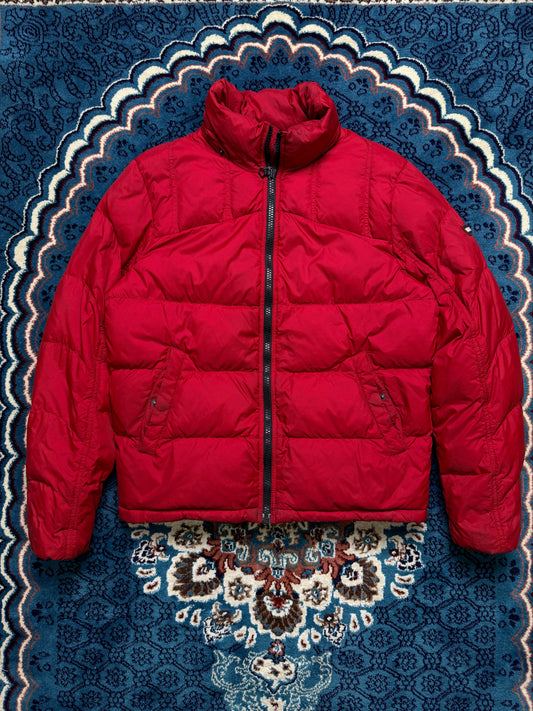 Hilfiger Denim Red Puffer Jacket - L