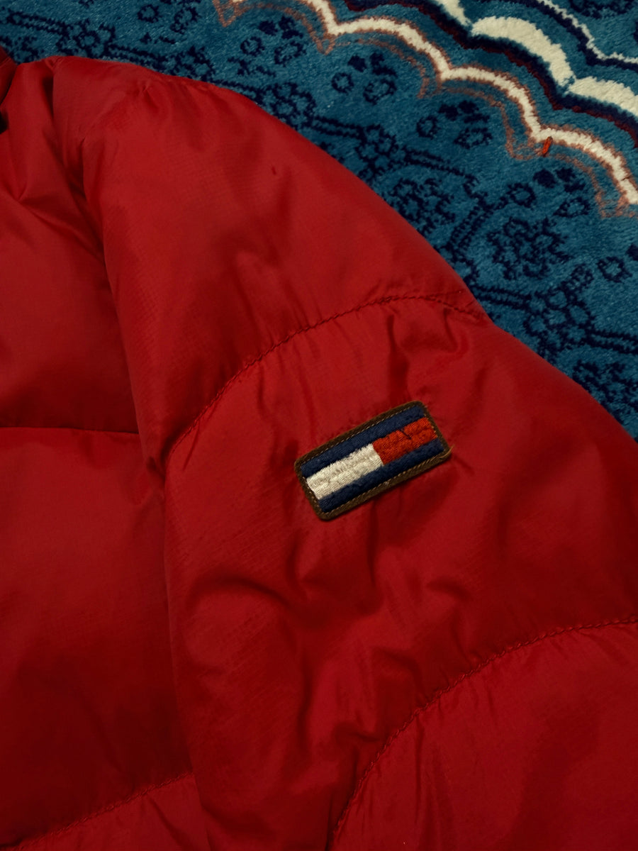 Hilfiger Denim Red Puffer Jacket - L