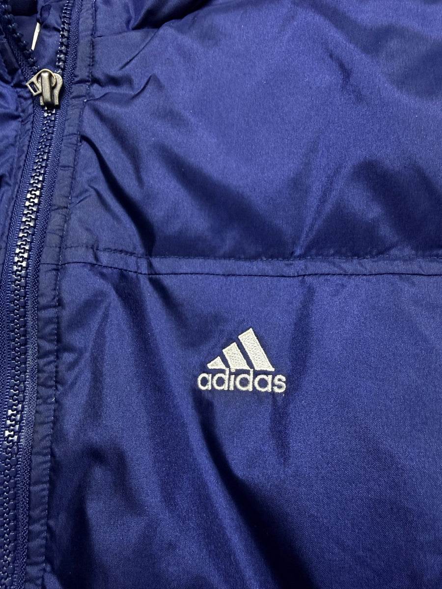 Adidas Navy Blue Puffer Jacket - M