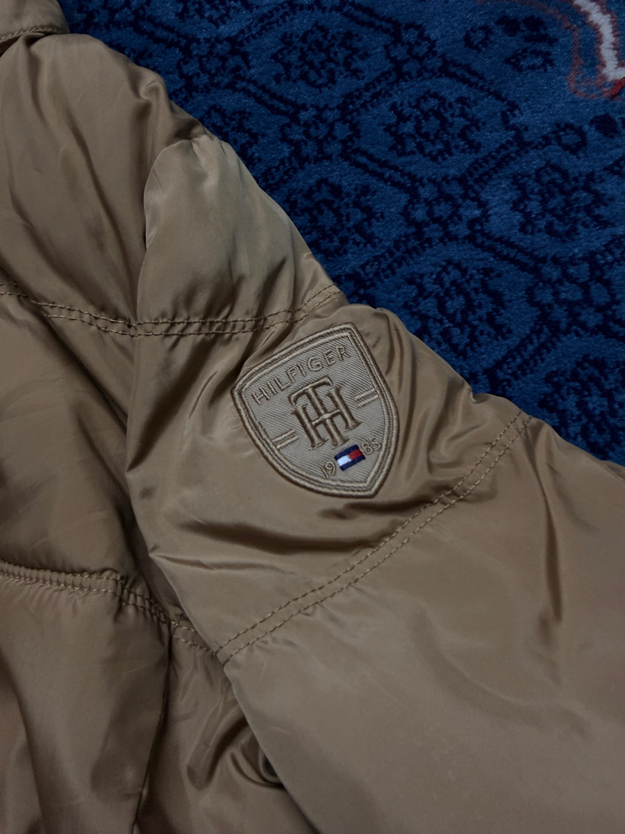 Tommy Hilfiger Light Brown Puffer Jacket - S