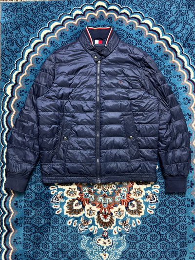 Tommy Hilfiger Navy Puffer Jacket - L