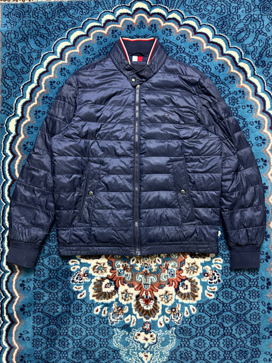 Tommy Hilfiger Navy Puffer Jacket - L