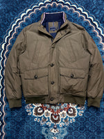 Tommy Hilfiger Army Green Bomber Jacket - L