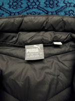 Puma Black Puffer Jacket - L
