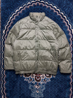 Adidas Olive Green Puffer Jacket - M