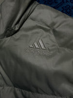 Adidas Olive Green Puffer Jacket - M