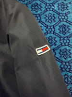 Tommy Jeans Black Hooded Puffer Jacket - S