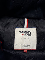 Tommy Jeans Black Hooded Puffer Jacket - S