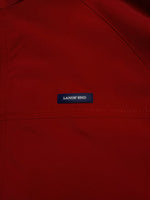Land's End Red Puffer Bomber Jacket - L