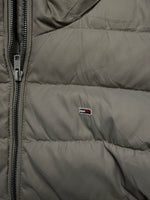 Tommy Jeans Ivory Long Puffer Jacket - M