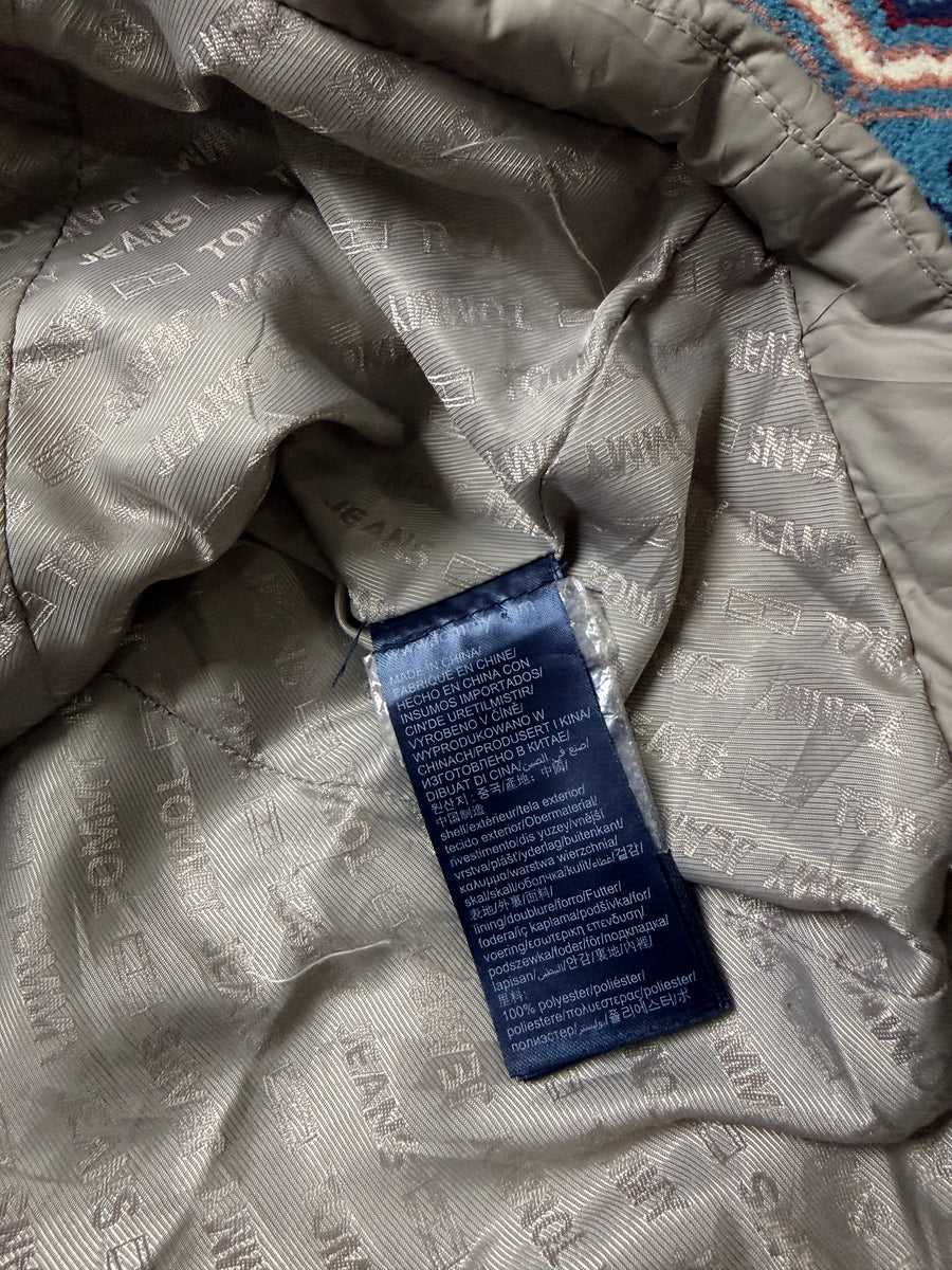 Tommy Jeans Ivory Long Puffer Jacket - M
