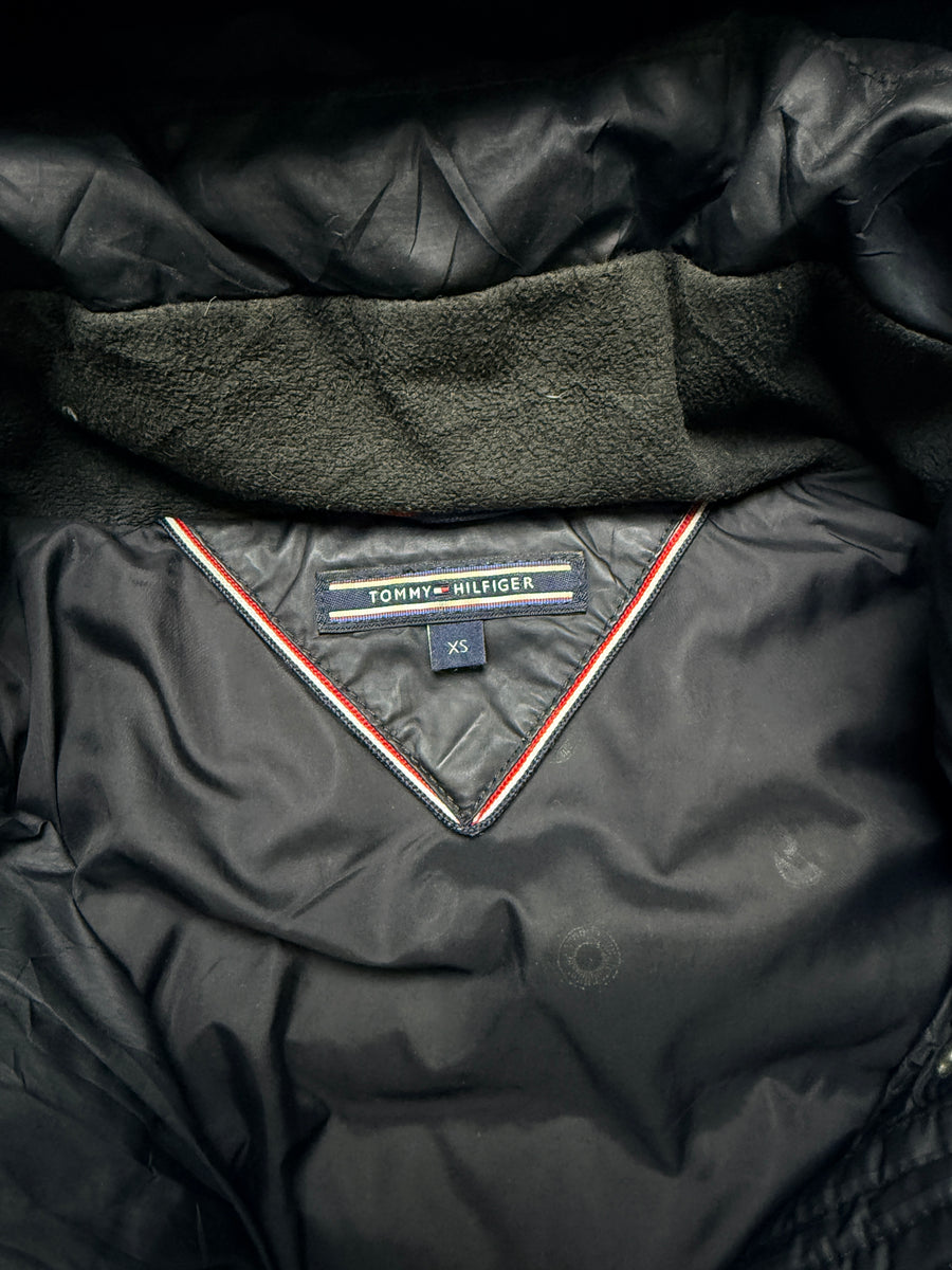 Tommy Hilfiger Black Long Puffer Jacket - XS